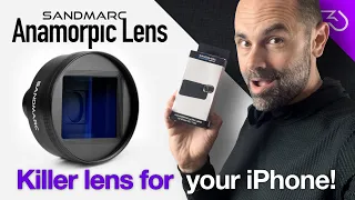Best iPhone camera accessories: Sandmarc Anamorphic lens (1.55x) - Insane!