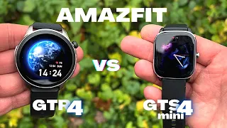 AMAZFIT GTR4 vs AMAZFIT GTS4 MINI Review & Comparison | Should You Upgrade?