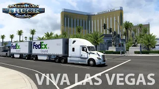 Viva Las Vegas | Freightliner Cascadia | American Truck Simulator Gameplay Ep.2