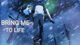 Re:zero [AMV] Evanescence - Bring me to life