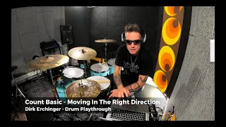 Count Basic I Moving In The Right Direction I Dirk Erchinger I Drum Playthrough