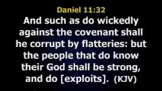 those who truly know their God shall be strong and do exploit.   /bishop David Abioye