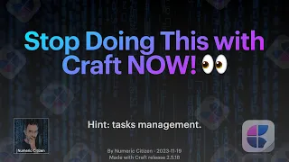 Stop Doing This With Craft NOW!