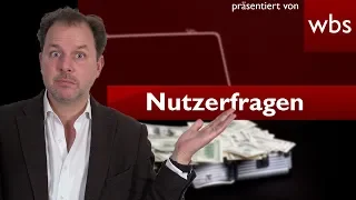 Millionenbetrag falsch auf meinem Konto - Muss ich alles zurückzahlen? | Nutzerfragen Solmecke