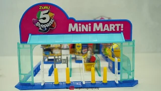 Zuru 5 Surprise Mini Brands Mini Mart Unboxing and Speed Building