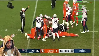 FlightReacts To New England Patriots vs. Denver Broncos | 2023 Week 16 Game Highlights!