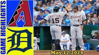 Tigers vs. D-backs (05/17/24)  GAME HIGHLIGHTS  | MLB    Season 2024
