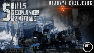 Sniper Ghost Warrior Contracts Challenge - Kill 5 enemies with one explosion