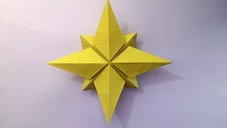 How to make: Origami Christmas Star