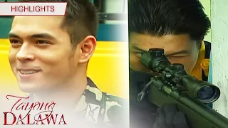 Dave gets shot by a sniper | Tayong Dalawa