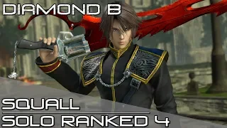 TEAMWORK WITH ZIDANE! Dissidia Final Fantasy NT (DFFNT) - Squall Ranked Solo Matches 4 [Diamond B]