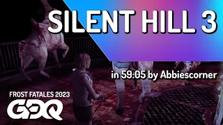 Silent Hill 3 by Abbiescorner in 59:05 - Frost Fatales 2023