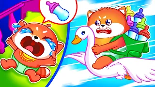 Baby Delivery Song🍼🧑‍🍼 Bottle Milk Feeding || Funny Kids Song & Nursery Rhymes by Lucky Zee Zee