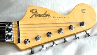 An Unusual Strat! | Fender Japan Michiya Haruhata Stratocaster Trans Pink + Caribbean Blue Reviews