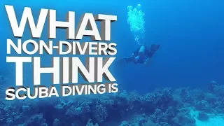 What Non-Divers Think Scuba Diving Is