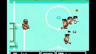 Ike Ike! Nekketsu Hockey Bu - Subette Koronde Dai Rantou [NES] [Walkthrough]