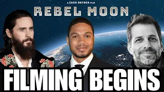 REBEL MOON - Filming Begins! | First Look! | Ray Fisher's Excitement | Jared Leto Mystery Role?!