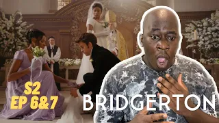 Kate! Not On Your Sister's Wedding Day!! Bridgerton Season 2 Reaction Ep 6 & 7