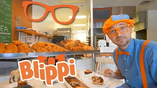 Learning Food For Children With Blippi | Blippi Bakery | Educational Videos For Kids