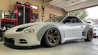 Liberty Walk 3000GT on Airbags