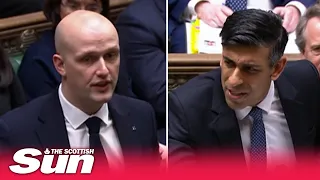 Rishi Sunak makes anti-Alex Salmond Russia Today jibe at SNP Westminster leader Stephen Flynn