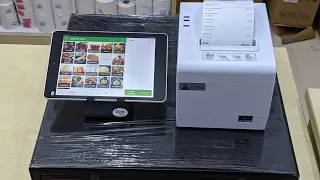 CAFE AND RESTAURANT BILLING WITH TAB + THERMAL PRINTER + CASH DRAWER - ഹോട്ടൽ ബില്ലിങ്