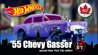 Hot Wheels '55 Chevy Bel Air Gasser (297) Special NYC edition