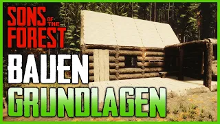 Grundlegender Bauen Guide ☆ Sons of the Forest Deutsch