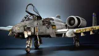 A10 Thunderbolt II Black Snake - Italeri 1/72 - Aircraft Model