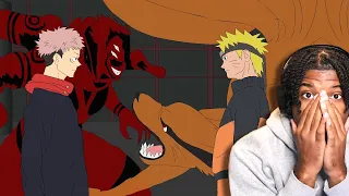 Who Has the Better Demon!!! If Naruto met Yuji (React)