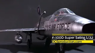 F 100D Super Sabre , Trumpeter 1 32 #02232