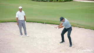 Bunker Technique with Tiger Woods & Jason Day | TaylorMade Golf