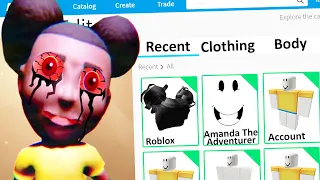 MAKING AMANDA THE ADVENTURER a ROBLOX ACCOUNT