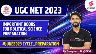 UGC NET 2023 | Important Books for Pol. Science June Preparation | Pradyumn Sir #testbookugcnet