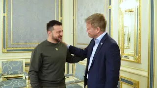 Zelenskiy meets British Defence Secretary in Kyiv