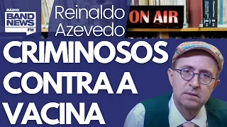 Reinaldo: Parlamentares acionam MP contra Zema por pregação contra a vacina