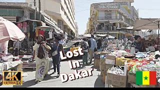 4K - 🇸🇳 Getting Lost in Dakar, Senegal