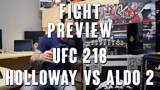 UFC 218: Holloway vs Aldo 2 Fight Preview