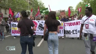 Mobilisation pro-Palestine : l'autre colère à la veille des JO -reportage #cdanslair 04.05.2024