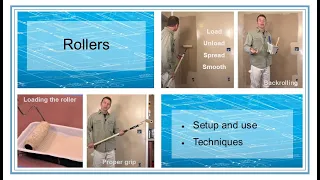 Learn how to paint with a roller Part 2 of 3 - Fundamentals of Painting - Trades Training Video