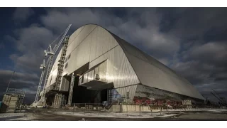 TIMELAPSE L'arche de confinement de Tchernobyl en place (HD)