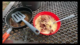 Odoland Camping Cookware Mess Kit: Lightweight Feasts on the Go!