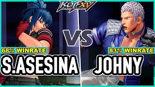 KOF XV 🔥 Shermie Asesina (Leona/Shermie/Athena) vs Johny (Yashiro/Ryo/Sylvie)