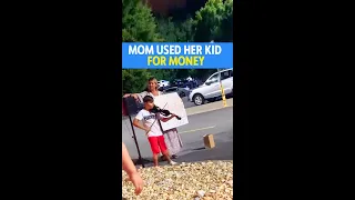 MOM USED HER KID FOR MONEY | Internet Exposed Her 😳 #shorts