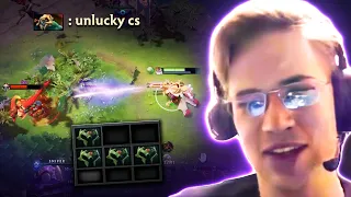 How Topson Sniper really plays against Huskar on Mid