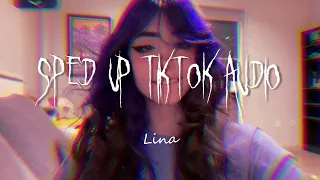 1 Hour sped up tiktok audios 2023 ♡ pt 215