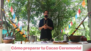Como preparar una taza de cacao ceremonial (Intro a ExpansivArt)