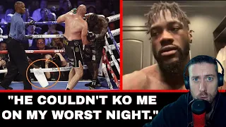 Deontay Wilder: "Fury couldn't KO me on my worst night" | BT Sports Interview (REACTION)