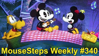 MouseSteps Weekly #340 Mickey & Minnie's Runaway Railway; Disneyland Pixar Night; Ian & Barley Meet