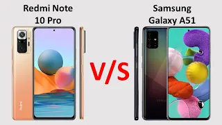 Xiaomi Redmi Note 10 Pro vs Samsung Galaxy A51